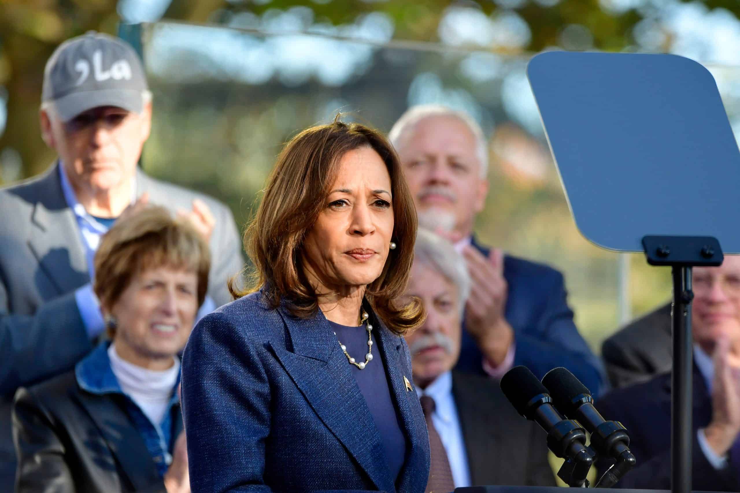 Kamala,Harris,During,An,October,16,,2024,Campaign,Event,In